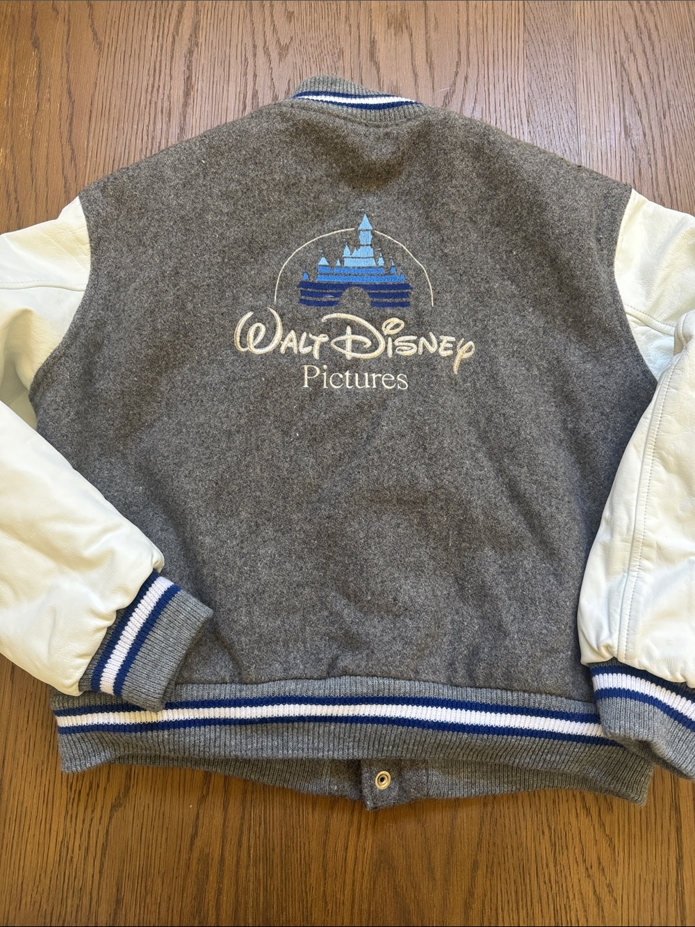 Vintage Walt Disney Studios Varsity Jacket Size Large
